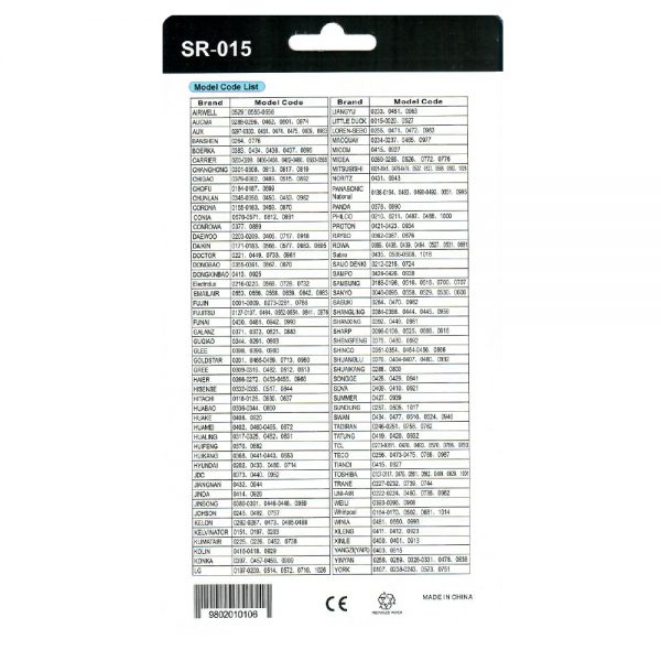 sr-015_universal_aircon_remote_list
